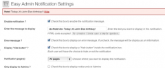 Easy Admin Notification screenshot 1
