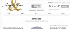 WordPress Easy Custom Error Pages screenshot 1