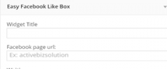 Easy Facebook Like Box screenshot 5