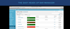 Easy Heads Up Bar screenshot 1