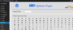 Easy Options Page screenshot 1