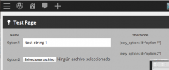 Easy Options Page screenshot 6