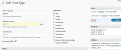 WP Easy Post Types screenshot 1