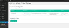 Easy Pricing Table screenshot 2