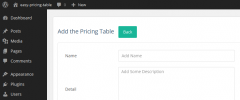 Easy Pricing Table screenshot 3
