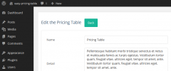 Easy Pricing Table screenshot 4
