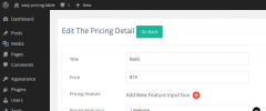 Easy Pricing Table screenshot 7