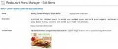 Easy Restaurant Menu Manager screenshot 2