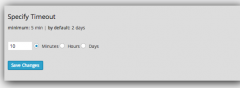 Easy Timeout Session screenshot 2