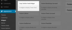 Easy Twitter Feed Widget Plugin screenshot 2