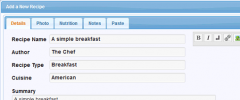 Easy Recipe screenshot 1