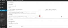 EDD Third Party and Blog Link screenshot 1