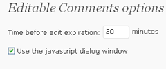 Editable Comments screenshot 1