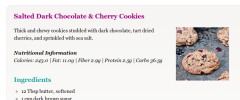Editable Recipe screenshot 1