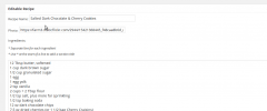 Editable Recipe screenshot 3
