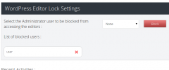 WordPress Editor Lock by WisdmLabs screenshot 1