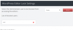 WordPress Editor Lock by WisdmLabs screenshot 6