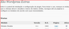 Eko Wordpress Extras screenshot 1