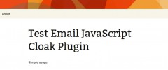 Email JavaScript Cloak screenshot 2