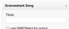 Embed Grooveshark screenshot 2