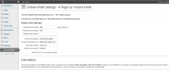 Embed-Width screenshot 1