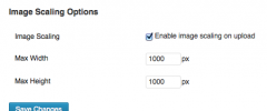 Enable Image Scaling on Upload screenshot 1