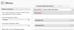 Enhanced Admin Bar with Codex Search screenshot 4