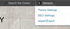 Enhanced Admin Bar with Codex Search screenshot 7