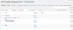 CM Tooltip Glossary screenshot 9