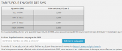 Envoi-sms-cleversmsWP screenshot 4