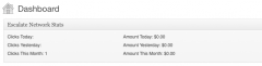 Escalate Network Affiliate Plugin screenshot 1