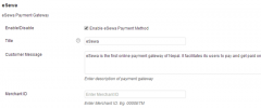 eSewa Payment Gateway for WooCommerce screenshot 1