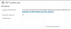 EU Cookie Law - WP Cookie Law screenshot 3