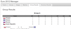Euro 2012 Predictor screenshot 2