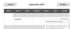 Event List Calendar screenshot 2
