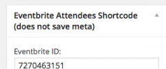 Eventbrite Attendees Shortcode screenshot 2