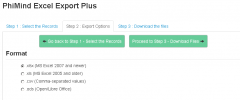 Phimind Excel Export Plus screenshot 2