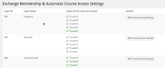Exchange Membership Addon for WP Courseware screenshot 1