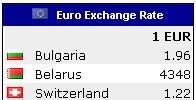 Exchange Rate Table screenshot 5
