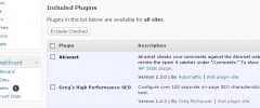 Exclude Plugins screenshot 1