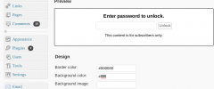 Exclusive Content Password Protect screenshot 2