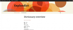 Explanatory Dictionary screenshot 4