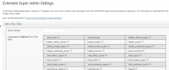Extended Super Admins screenshot 2
