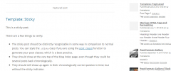 Extensive Recent Posts Widget screenshot 2