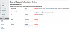 External Database Authentication Reloaded screenshot 1