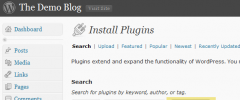 EzineArticles WordPress Plugin screenshot 1