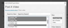 EZWebPlayer.com WordPress Video Plugin screenshot 6