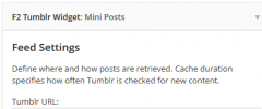 F2 Tumblr Widget screenshot 1