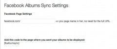 Facebook Album Sync screenshot 1