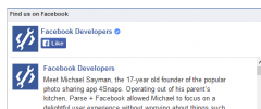 Facebook screenshot 1